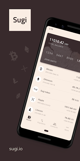 Android application Sugi Wallet screenshort