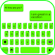 最新版、クールな Neon Green Chat のテーマキ - Androidアプリ