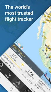 Flightradar24 Flight Tracker Varies with device screenshots 1