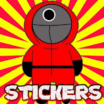 Cover Image of 下载 Stickers el juego Calamar Anim  APK