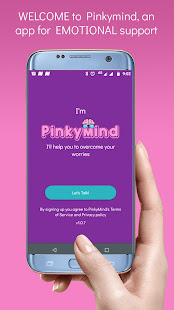 Pinkymind for anxiety & stress relief screenshots 1