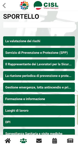 Salute e Sicurezza CISL Milano Screen 2
