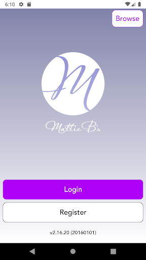 Android application Mattie Bs screenshort