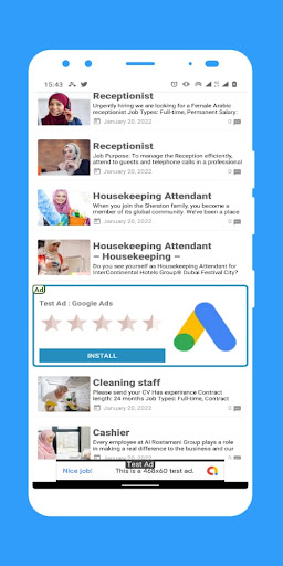 Job Search Screen 3