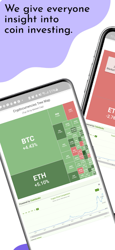 Android application Coin Map - Insights for coin i screenshort
