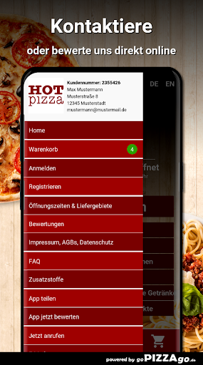 Hot Pizza Ingolstadt Screen 3
