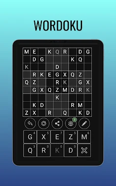 Wordoku: Letter Sudoku Puzzle - Screenshot 1
