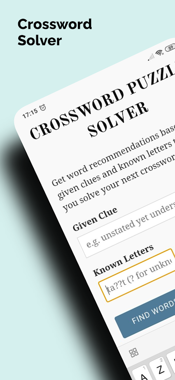 Crossword solver - 1.0.1 - (Android)