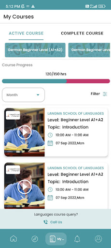 Langma School of Languages Screen 2