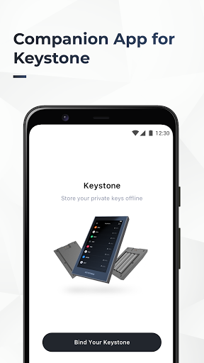 Android application Keystone Hardware Wallet screenshort