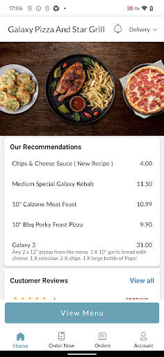 Galaxy Pizza And Star Grill Screen 2