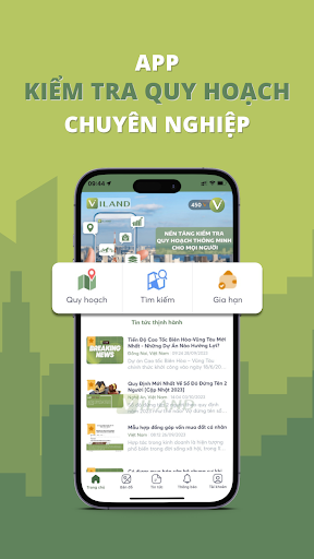 Android application Viland Pro Tra cứu quy hoạch screenshort