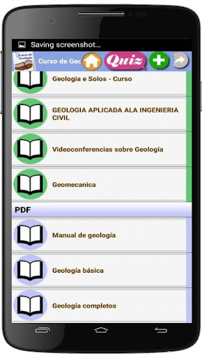 Curso de Geología Screen 3
