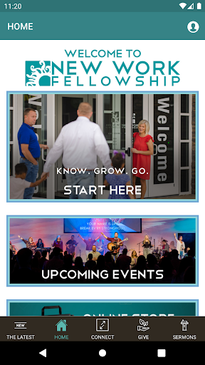 Android application New Work Fellowship screenshort