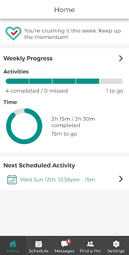Android application GoGet.Fit screenshort