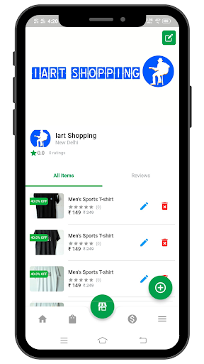 Iart Shopping - Store Partners Screen 3