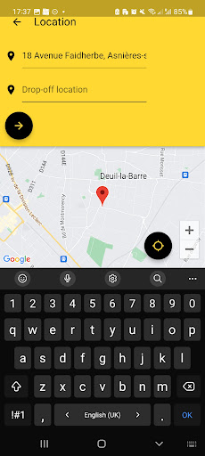 Android application WE'MOUV screenshort