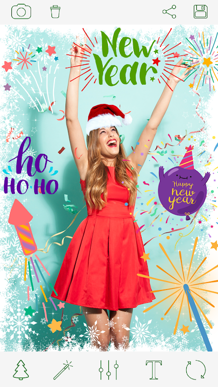 Christmas Photo Frames Screen 1