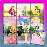 Puzzle Princess Slide Toys icon