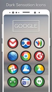 Dark Sensation Icon Pack v8.0.9 MOD APK (Patch Unlocked) 4