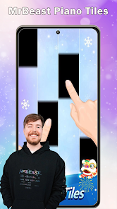 Captura de Pantalla 3 MrBeast piano Tiles Challenge android