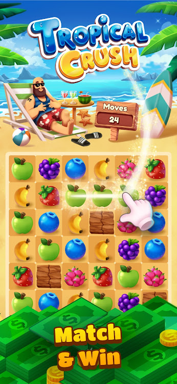 Tropical Crush: Real Cash Game - 1.7.0 - (Android)