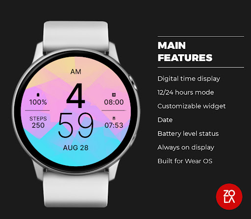 Summer Fit Watch Face Screen 2