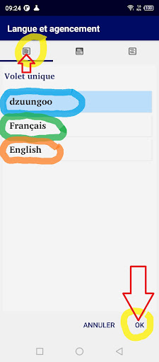 Dzuungoo avec français English Screen 3