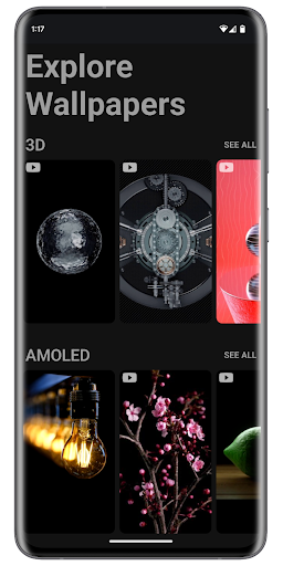 Android application Pixel Walls 4D Live Wallpapers screenshort