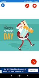Happy Boxing Day:Greetings, GI
