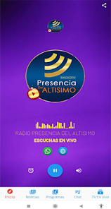 Screenshot 1 Radio Presencia Del Altisimo android
