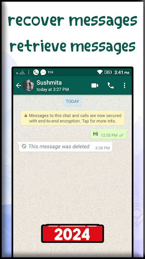 Recover Messages :WhatsDeleted Screenshot 1 - AppWisp.com