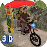 Off-Road Chingchi Rickshaw Sim icon
