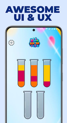 Screenshot of Water Sorting  - Color Sort