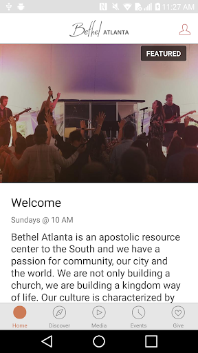 Android application Bethel Atlanta screenshort