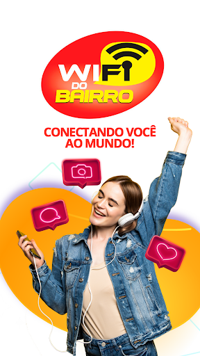 Android application Central WIFI DO BAIRRO screenshort