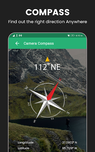 Analog & Digital Compass 2024 Screen 2