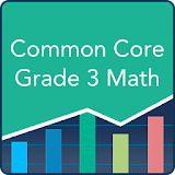 Common Core Math 3rd Grade: Practice Tests, Prep icon