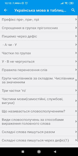 Складу ЗНО Screen 3