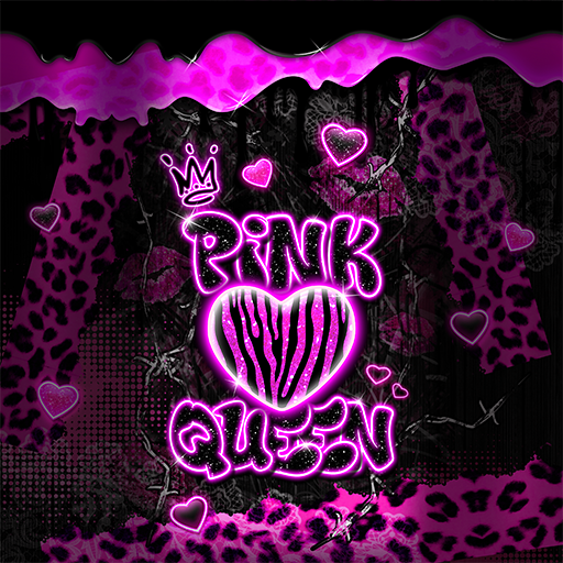 Pink Heart Queen - Wallpaper logo