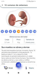 Mi Embarazo Semana a Semana en Español Screenshot