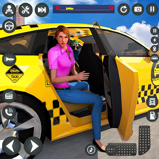 Simulateur de conduite de taxi logo