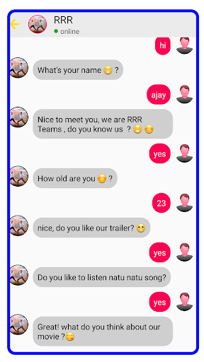 fake call with RRR Movie Cast