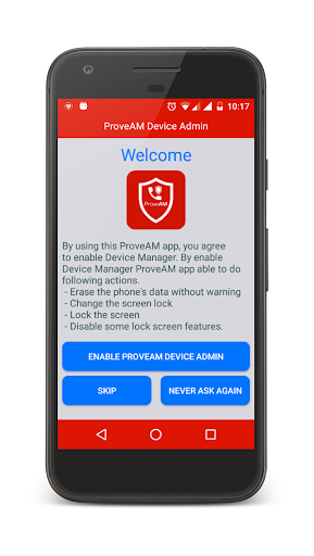 Android application ProveAM Nigeria screenshort