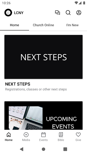 Android application LCNY.US screenshort