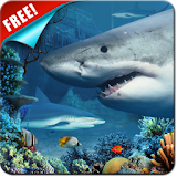 Shark Reef Live Wallpaper Free icon