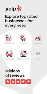 Yelp  Food, Delivery  Reviews Mod Apk Download 1