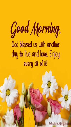 Android application Everyday Good Morning Blessing screenshort