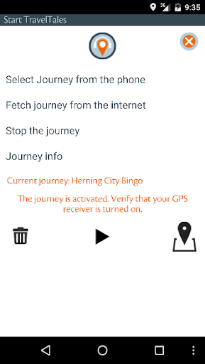 TravelTales Screen 2