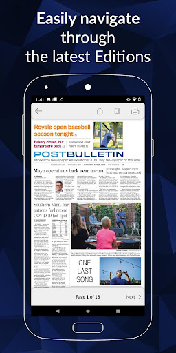 Post Bulletin E-paper Screen 2